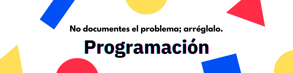 banner programación